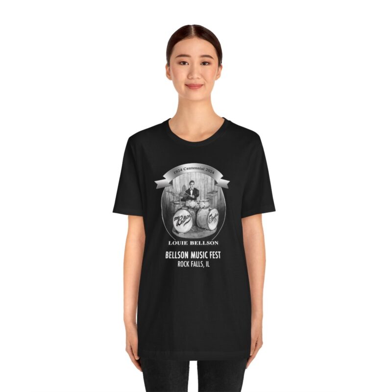 Louie Bellson Music Fest - Centennial Drum Legends Shirt - Image 4