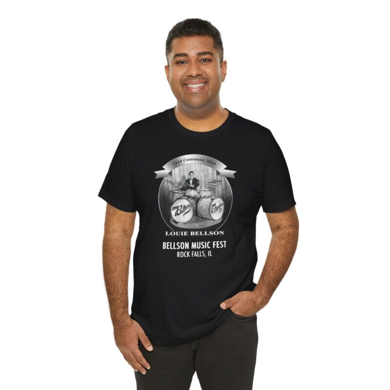 Louie Bellson Music Fest - Centennial Drum Legends Shirt - Image 5