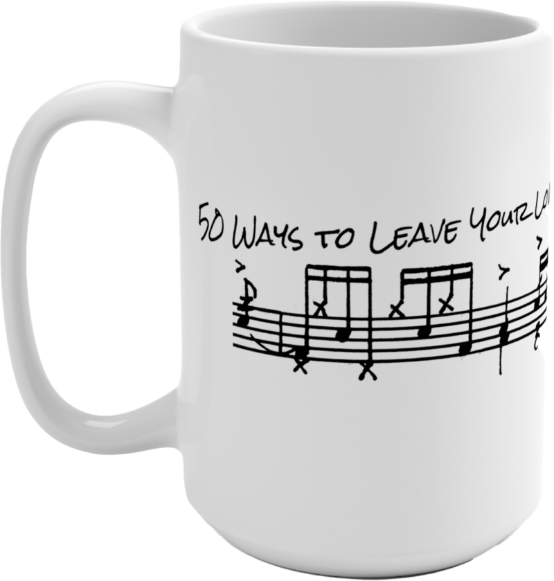 Steve Gadd "50 Ways" Mug