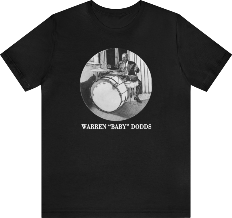 Baby Dodds - Drum Legends Shirt